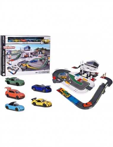 Set Porsche experience center con 5 auto - SIM212050029 | Futurartb2b Ingrosso Giocattoli