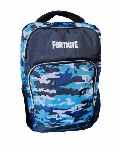 Fortnite Zaino organizzato camouflage azzurro - PAN64996PRM | Futurartb2b Ingrosso Giocattoli