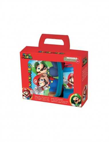 Super Mario - Gift Box Borraccia pi porta merenda - RTIST21473 | Futurartb2b Ingrosso Giocattoli