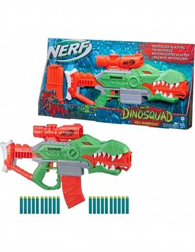 Nerf Pistola DinoSquad Rex-Rampage - HASF0807EU40 | Futurartb2b Ingrosso Giocattoli