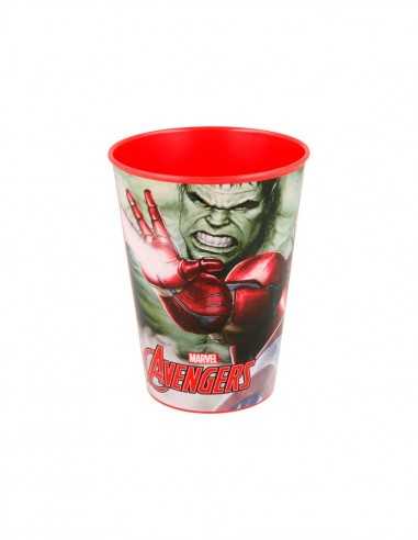 Marvel Avengers - bicchiere in plastica 260 ml - RTIST89707 | Futurartb2b Ingrosso Giocattoli