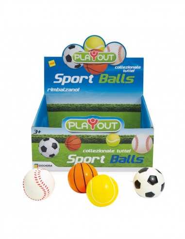 Pallina sport antistress 6 centimetri - GIOGGI200028 | Futurartb2b Ingrosso Giocattoli