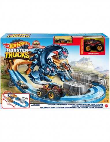 Hot Wheels Monster Trucks pista dello scorpione - TOYGNB05 | Futurartb2b Ingrosso Giocattoli