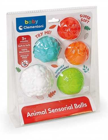 Baby Animal sensorial balls - CLE17454 | Futurartb2b Ingrosso Giocattoli