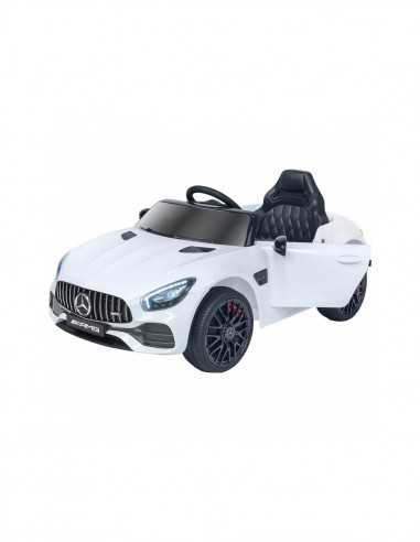 Mercedes-Benz AMG GT bianca 12V - GLO39335 | Futurartb2b Ingrosso Giocattoli