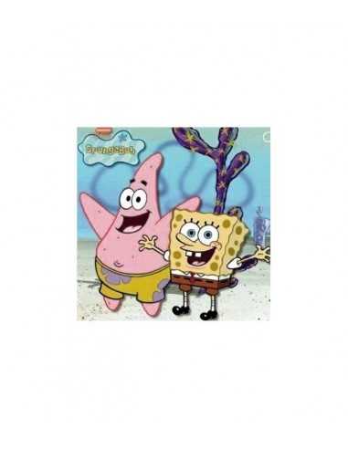 tovaglioli spongebob 33x33 centimetri - 175228 | Futurartb2b Ingrosso Giocattoli