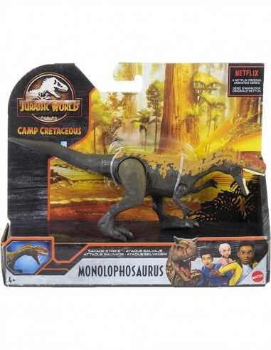 Jurassic World - Monolophosaurus attacco selvaggio - ROCGCR54/GVG51 | Futurartb2b Ingrosso Giocattoli