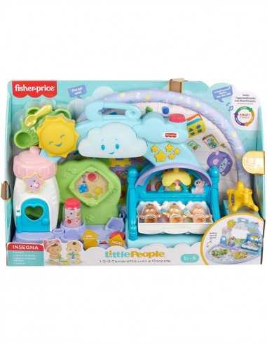 Fisher-Price Little People 1-2-3 cameretta luci e coccole - OLTGRW93 | Futurartb2b Ingrosso Giocattoli