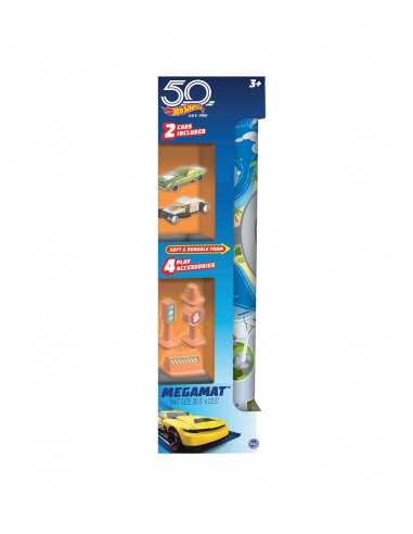 Hot Wheels Tappeto soft con 2 veicoli e accessori - OLT30751B | Futurartb2b Ingrosso Giocattoli