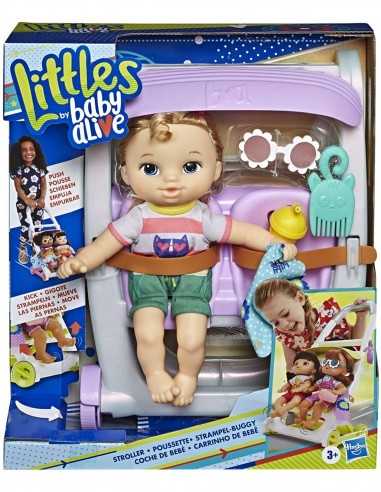 Baby Alive Littles Bambola bionda con trolley - ROUE7182 | Futurartb2b Ingrosso Giocattoli