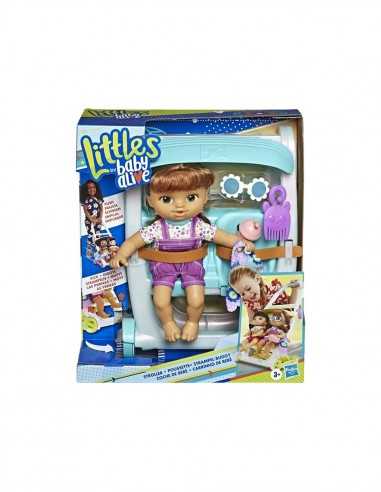 Baby Alive Littles Bambola bruna con trolley - ROUE7183 | Futurartb2b Ingrosso Giocattoli