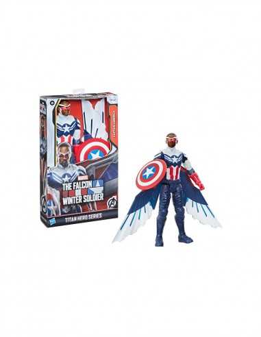 Titan Hero Series Capitan America falcon - HASF20755L00 | Futurartb2b Ingrosso Giocattoli