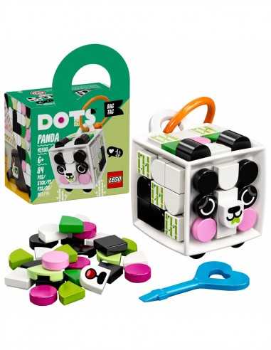 Lego Dots 41930 - Bag tag Panda - LEG6333168 | Futurartb2b Ingrosso Giocattoli