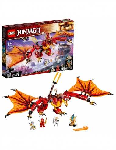 Lego Ninjago 71753 - L'attacco del dragone del fuoco - LEG6332535 | Futurartb2b Ingrosso Giocattoli