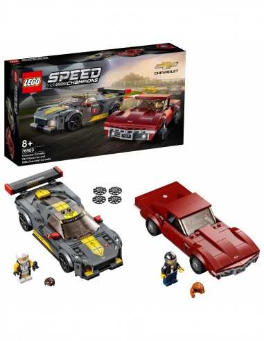 Lego Speed Champions 76903 - Chevrolet Corvette C8.R e 1968 - LEG6332470 | Futurartb2b Ingrosso Giocattoli