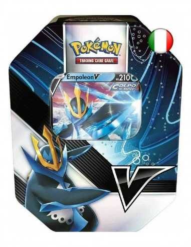 PokMon Tin da collezione Colpi V Empoleon-V - GAM60170/1 | Futurartb2b Ingrosso Giocattoli