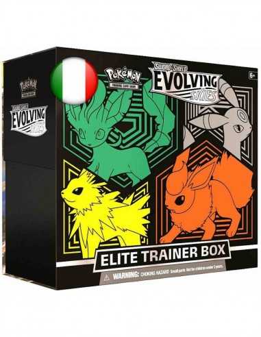 Spada e Scudo Evoluzioni Eteree set allenatore fuoriclasse Leafeon, Umbreon, Jolteon e Flareon - GAMPK60165-1 | Futurartb2b I...