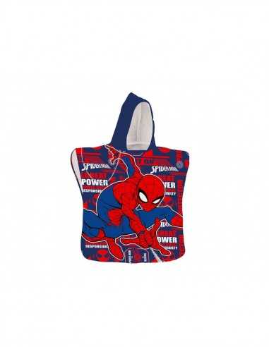 Spider-Man - Asciugamano a poncho blu - CORM00806 MC | Futurartb2b Ingrosso Giocattoli