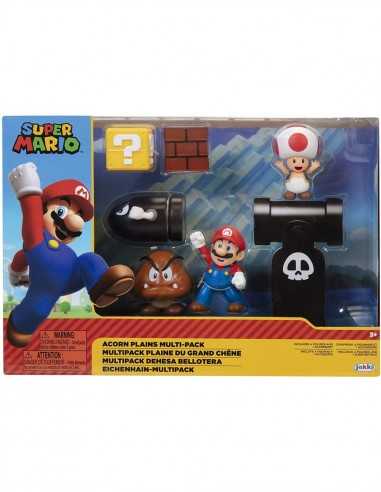 Super Mario - PlaySet Acorn Plains figure - JAK64510/64517 | Futurartb2b Ingrosso Giocattoli