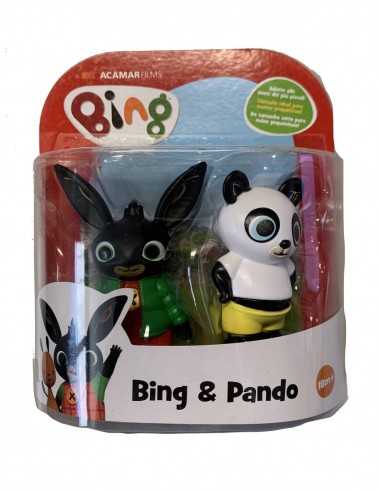 Bing - Coppia personaggi Pando e Bing con giubbino - GIOBNG10B01-1 | Futurartb2b Ingrosso Giocattoli