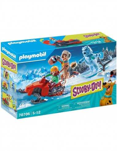 PlayMobil Scooby-Doo 70706 - Fuga dallo Snow Ghost - PLA70706 | Futurartb2b Ingrosso Giocattoli