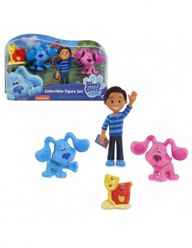 Blue's Clues e you - Set 4 Personaggi - GIOBLU04000 | Futurartb2b Ingrosso Giocattoli