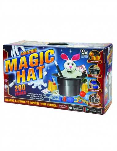 Amazing Magic Hat con 200 trucchi di magia - GIOPOS190123 | Futurartb2b Ingrosso Giocattoli