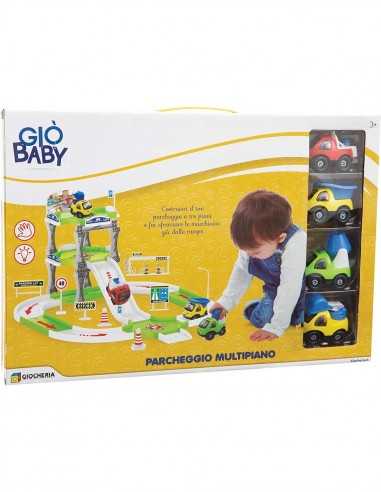 Gi Baby Parcheggio multipiano con 4 veicoli - GIOGGI90368 | Futurartb2b Ingrosso Giocattoli