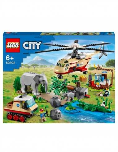 Lego City 60302 - Operazione di soccorso animale - LEG6332493 | Futurartb2b Ingrosso Giocattoli