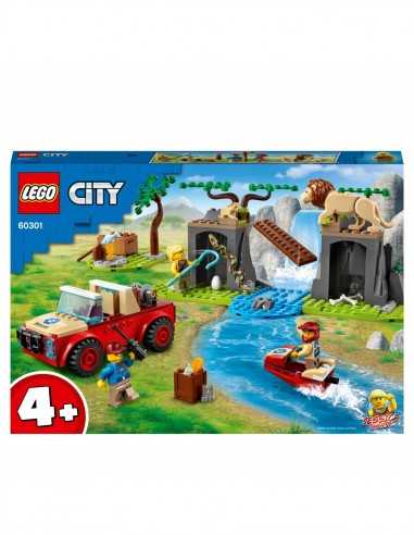 Lego City 60301 - Fuoristrada di soccorso animale - LEG6332490 | Futurartb2b Ingrosso Giocattoli