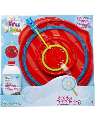 Fru blu double Bubble set con ricarica 500ml - OLTDKF8206 | Futurartb2b Ingrosso Giocattoli