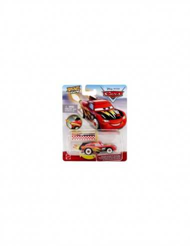 Cars XRS Roket Racing Veicolo Lightning McQueen con Blast wall - GBLGKB87/GKB88 | Futurartb2b Ingrosso Giocattoli