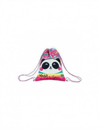 GoPoP Sacca Zaino Panda Magic - GIOGG9G8000-2 | Futurartb2b Ingrosso Giocattoli