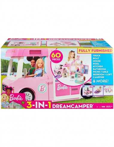 Barbie Nuovo Camper dei Sogni 3 in 1 - TOYGHL93 | Futurartb2b Ingrosso Giocattoli