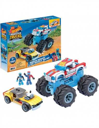 Hot Wheels Mega Construx Rodger Dodger e Hot Wheels Racing - TOYGYG22 | Futurartb2b Ingrosso Giocattoli