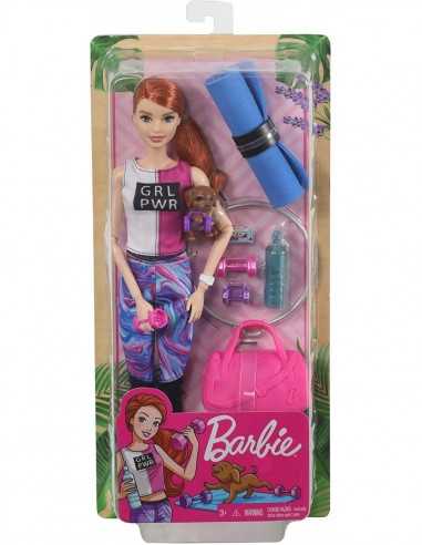 Barbie Wellness Bambola Ginnasta con accessori - TOYGKH73/GJG57 | Futurartb2b Ingrosso Giocattoli