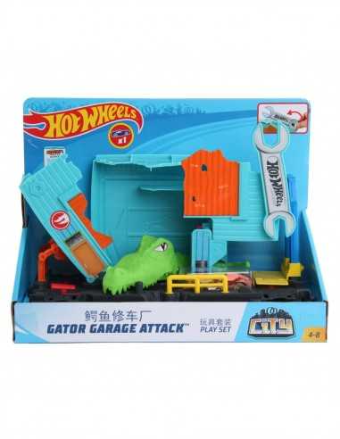 Hot Wheels City Gator Garage Attack - TOYFNB05-1 | Futurartb2b Ingrosso Giocattoli