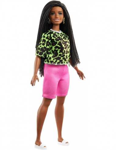 Barbie Fashionistas con Maglia verde leopardata 144 - TOYFBR37/GHW58 | Futurartb2b Ingrosso Giocattoli