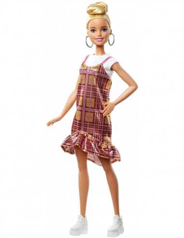 Barbie Fashionistas Abito asimmetrico rosa 142 - TOYFBR37/GHW56 | Futurartb2b Ingrosso Giocattoli