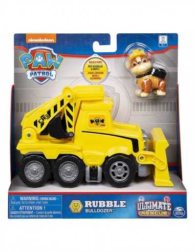 Paw Patrol Rubble Bulldozer Ultimate rescue - TOY6033287-5 | Futurartb2b Ingrosso Giocattoli