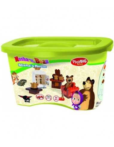 playset stanza 35 mattoncini Masha e orso - SIM800057093 | Futurartb2b Ingrosso Giocattoli