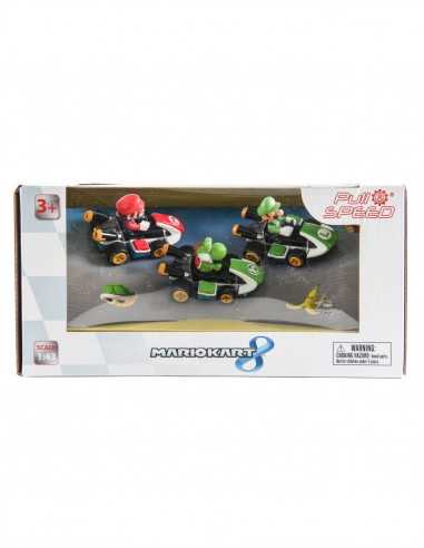 Super Mario Kart 8 - Confezione 3 Kart - STA15813010 | Futurartb2b Ingrosso Giocattoli