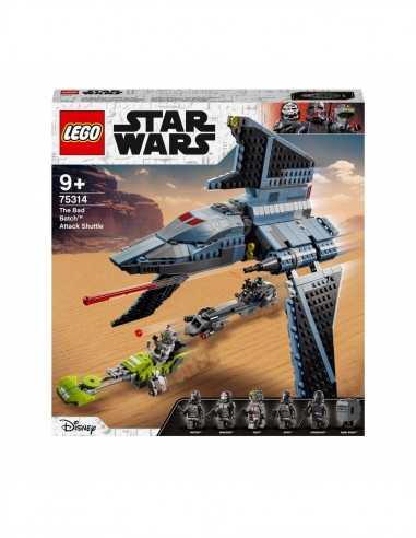 Lego Star Wars 75314 - Shuttle di attacco the bad batch - LEG6333004 | Futurartb2b Ingrosso Giocattoli