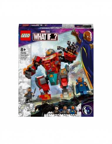 Lego Marvel 76194 - Iron Man Sakaarian di tony stark - LEG6332685 | Futurartb2b Ingrosso Giocattoli