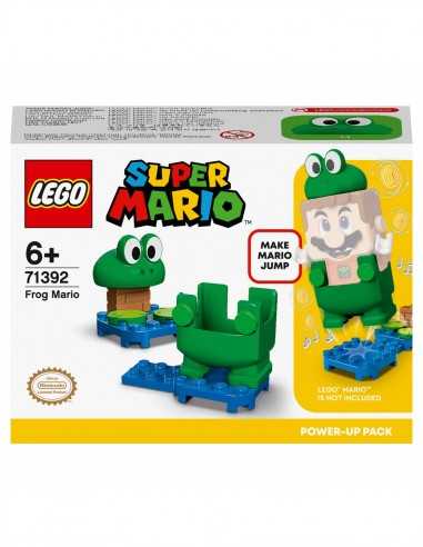 Lego Super Mario 71392 - Mario rana Power up pack - LEG6332727 | Futurartb2b Ingrosso Giocattoli