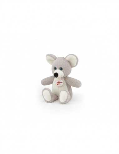 Peluche Topo Bianco 10 centimetri - TRU19366 | Futurartb2b Ingrosso Giocattoli