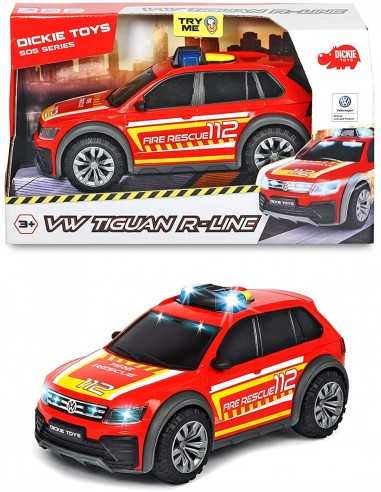 Dickie Toys - SoS VW Tiguan R-line vigili del fuoco con luci e suoni - SIM203714016038 | Futurartb2b Ingrosso Giocattoli