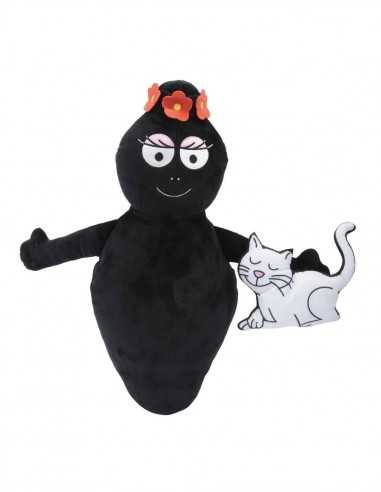 Barbapapa - Peluche Barbamamma 40 centimetri nera - GIOBAP13000-2 | Futurartb2b Ingrosso Giocattoli