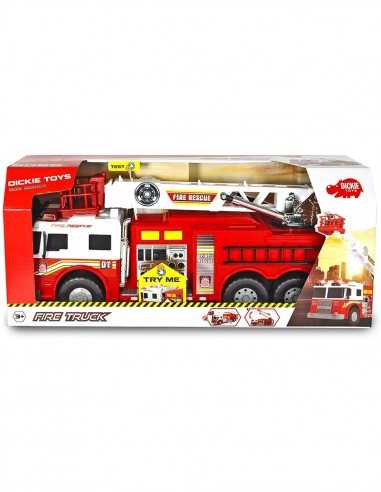 Dickie - Camion dei pompieri fire brigade con luci e suoni 62 centimetri - SIM203719008 | Futurartb2b Ingrosso Giocattoli