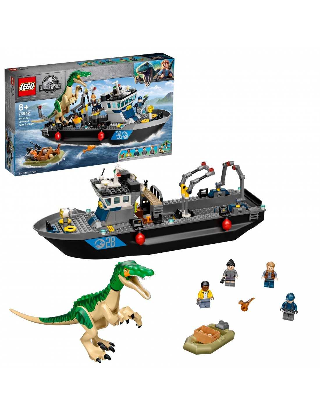 Lego Jurassic World 76942 Baryonyx Dinosaur Boat Escape Futurar 3242